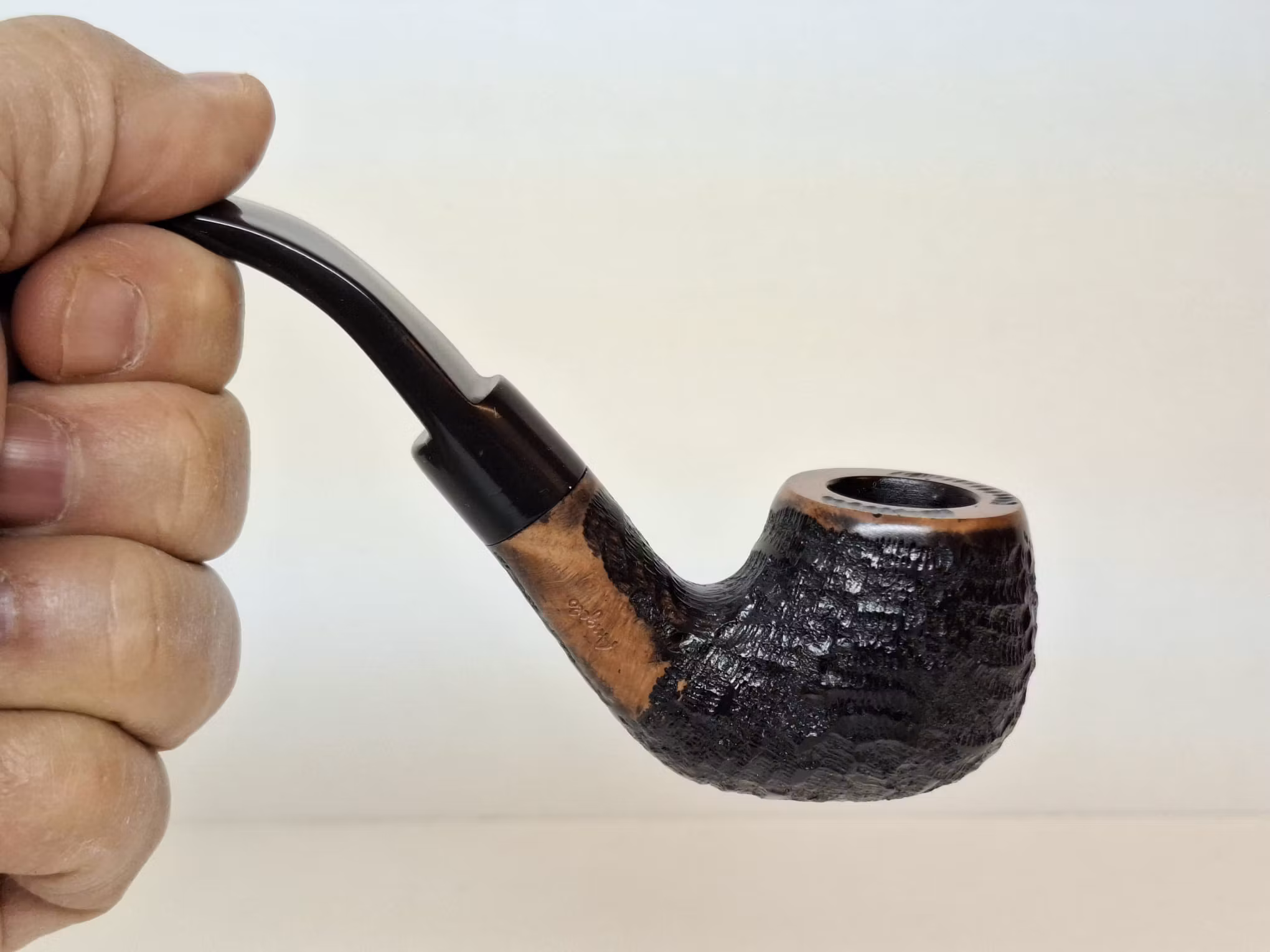 2 stycken Angelo pipor (rak + halvböjd) + tillbehör