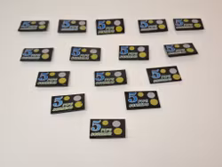 15 stycken pack nät (15 mm)