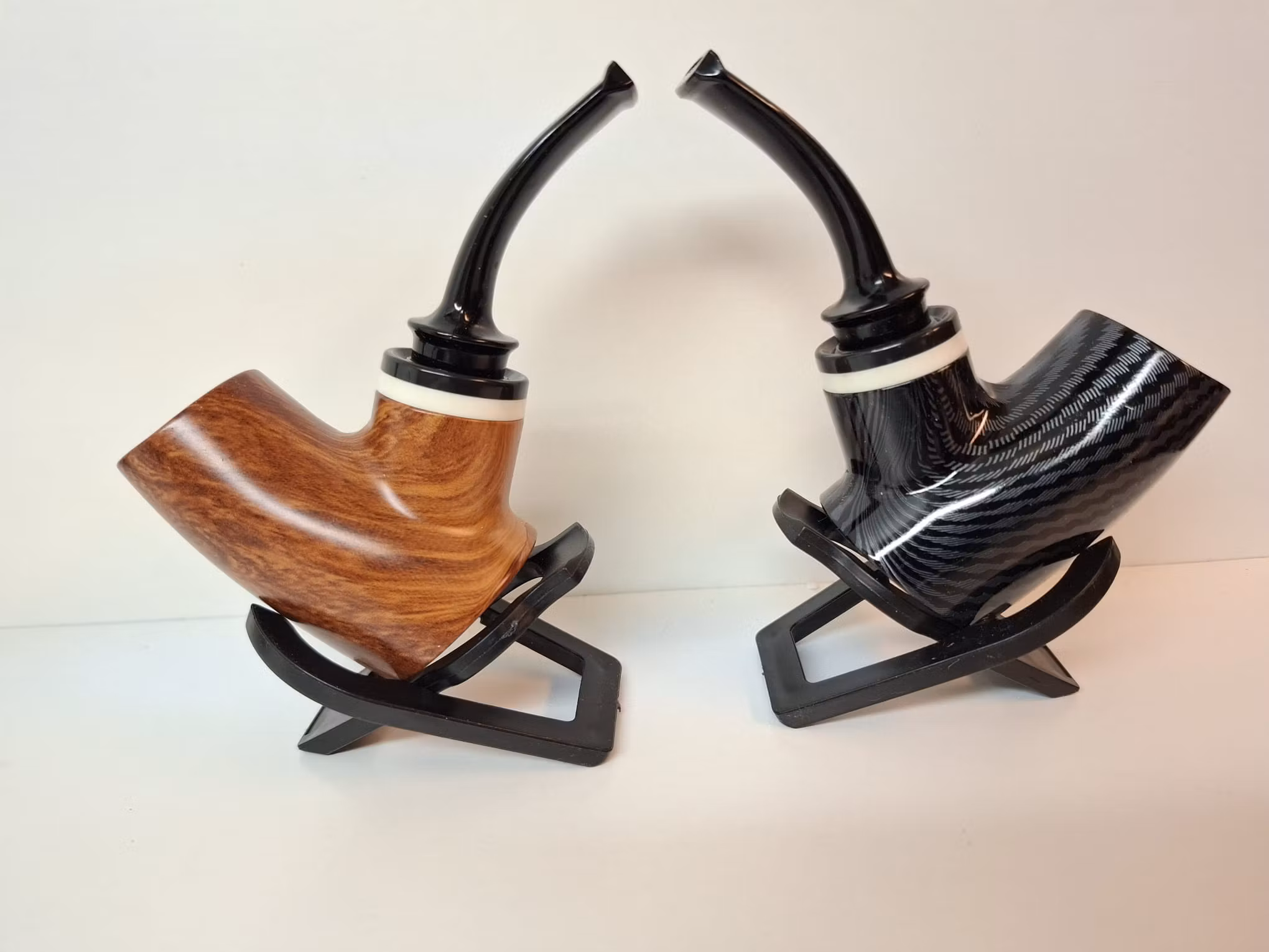Display: 6 Kina pipor + tillbehör
