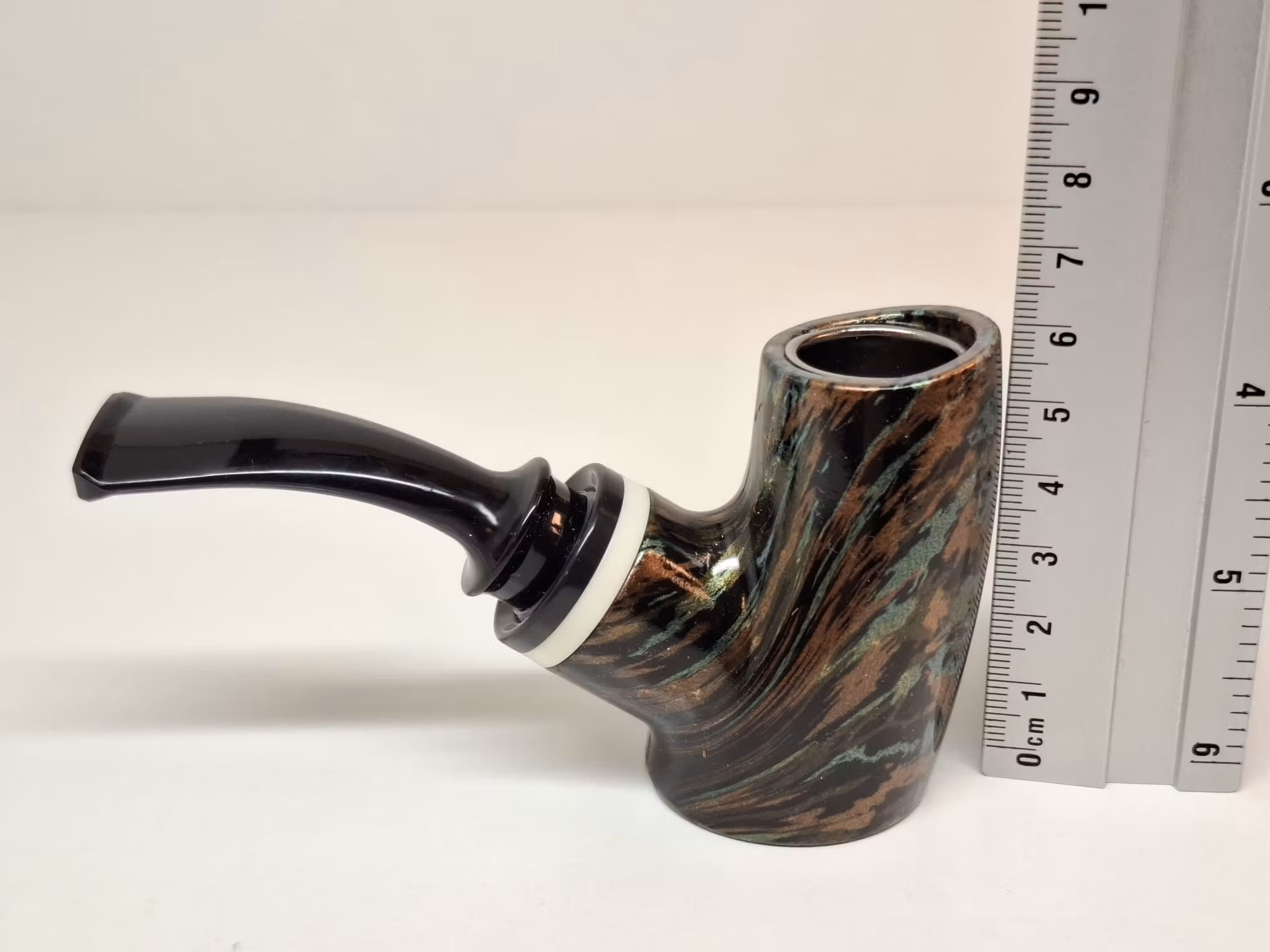 Display: 6 Kina pipor + tillbehör