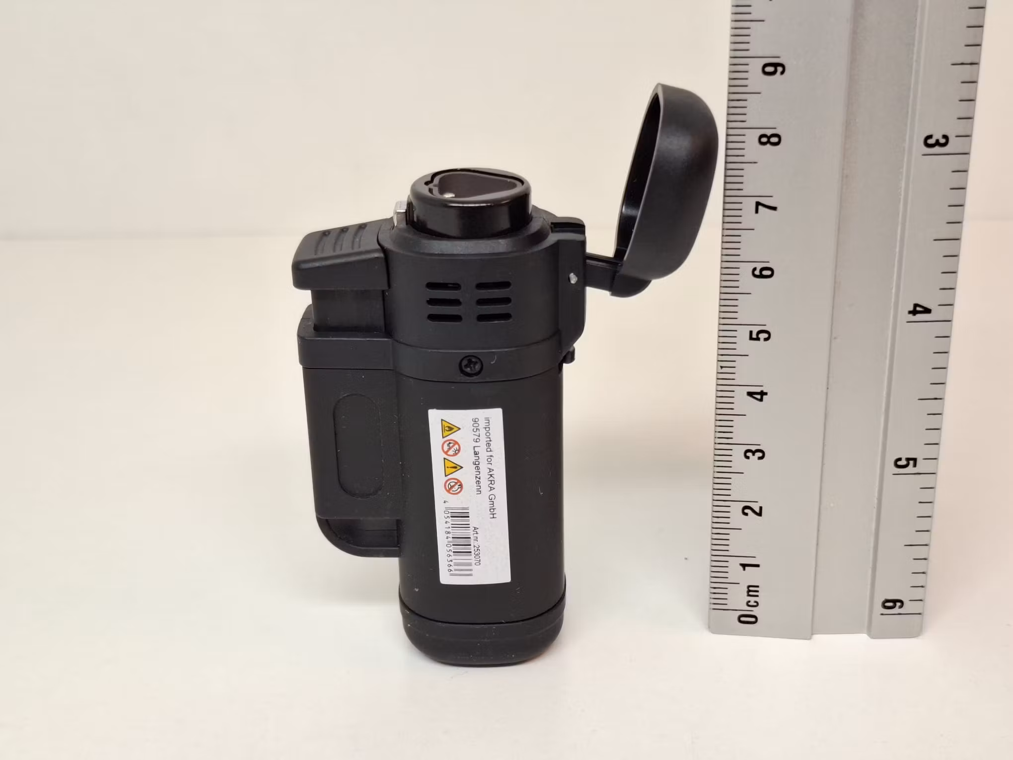 Stormtändare Black Triple Torch XL EUROJET (3 flammor)