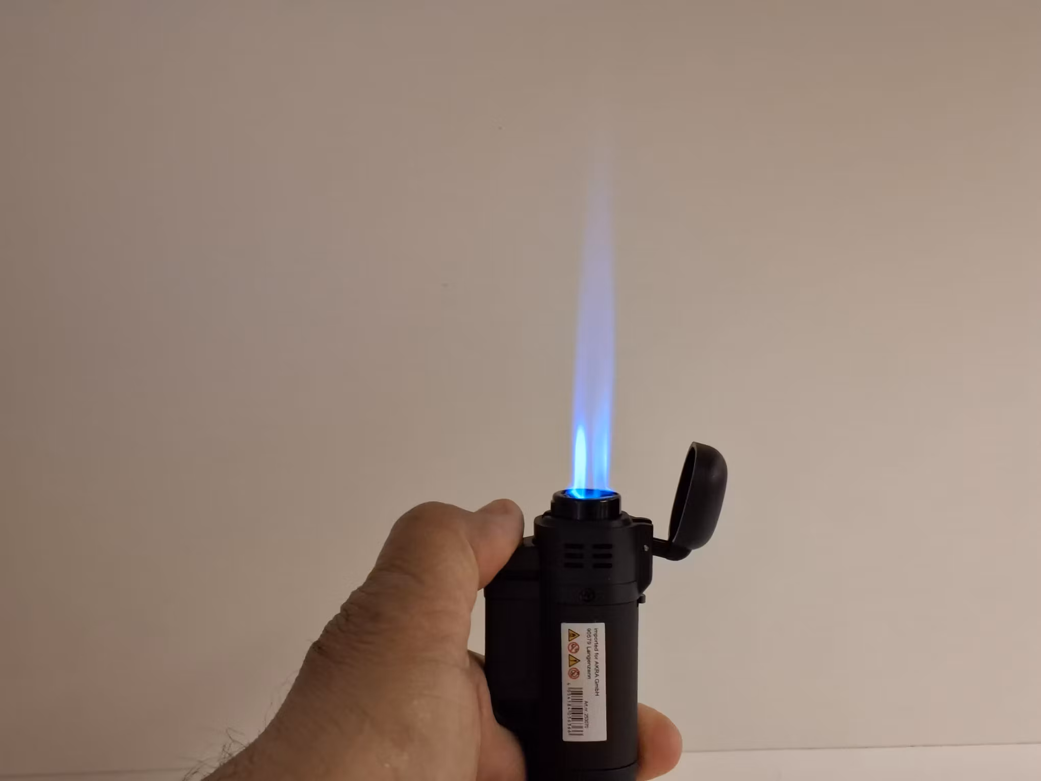 Stormtändare Black Triple Torch XL EUROJET (3 flammor)