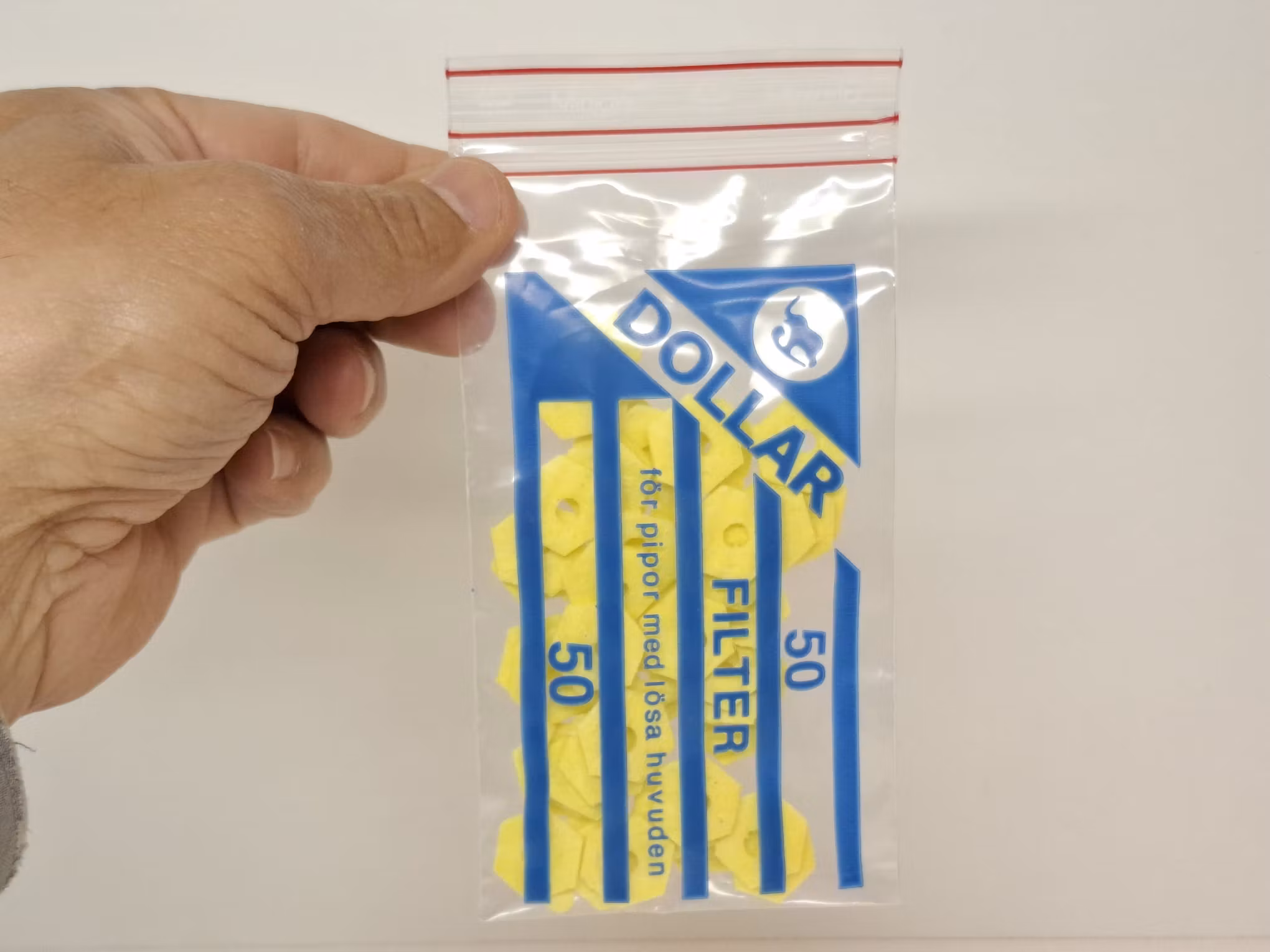 Dollarfilter till Dollarpipa (1 x 50 filter)