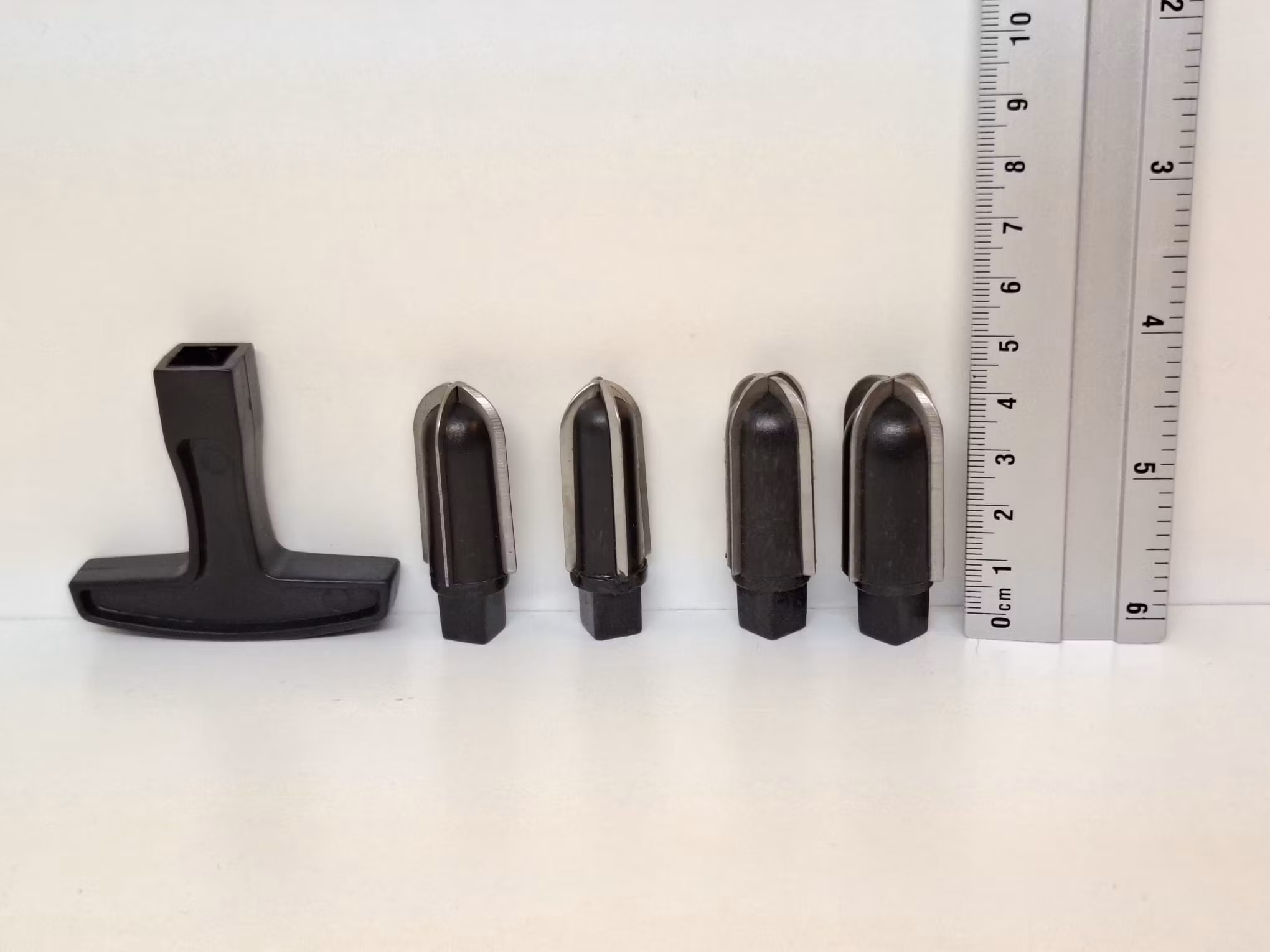 Pipfräs / Pipbrotsch i 4 storlekar (set)
