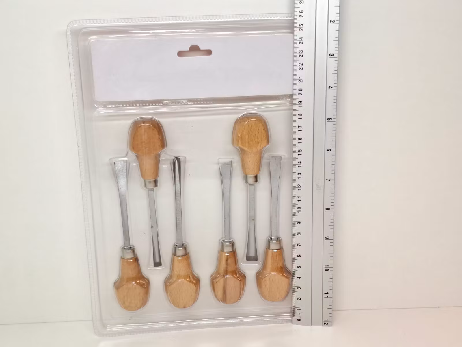 Set (6 st): Träsnideriverktyg (Träsnideri Gubbar verktyg)