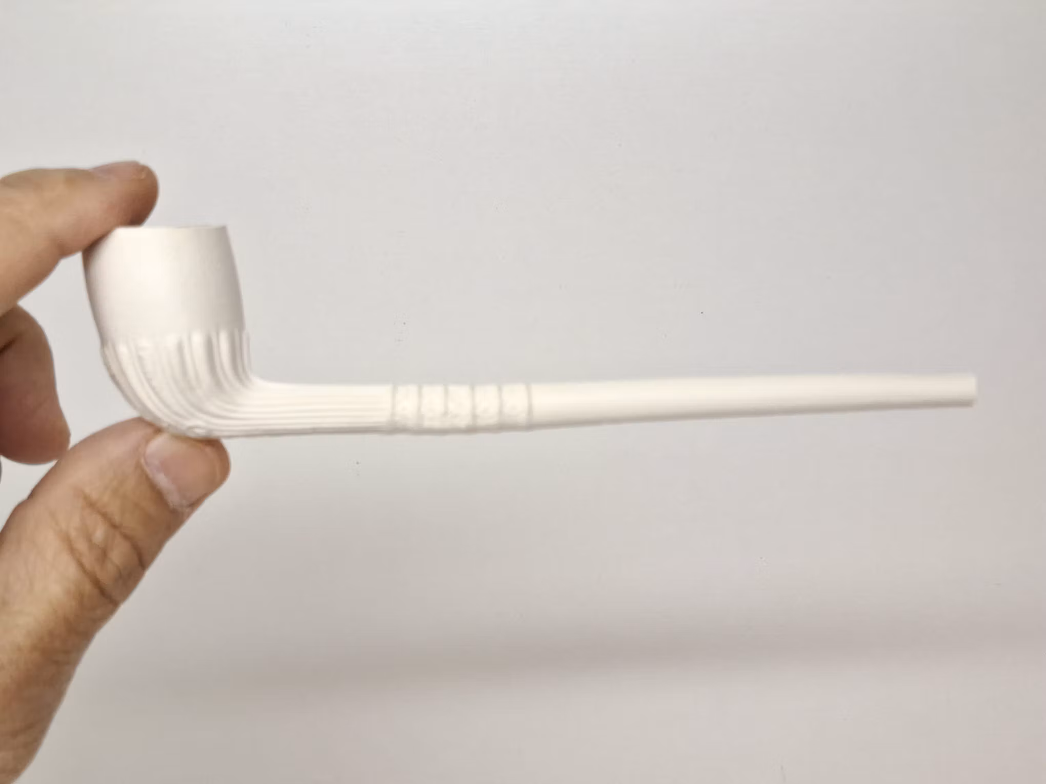 Lerpipa / Kritpipa Grip + tillbehör