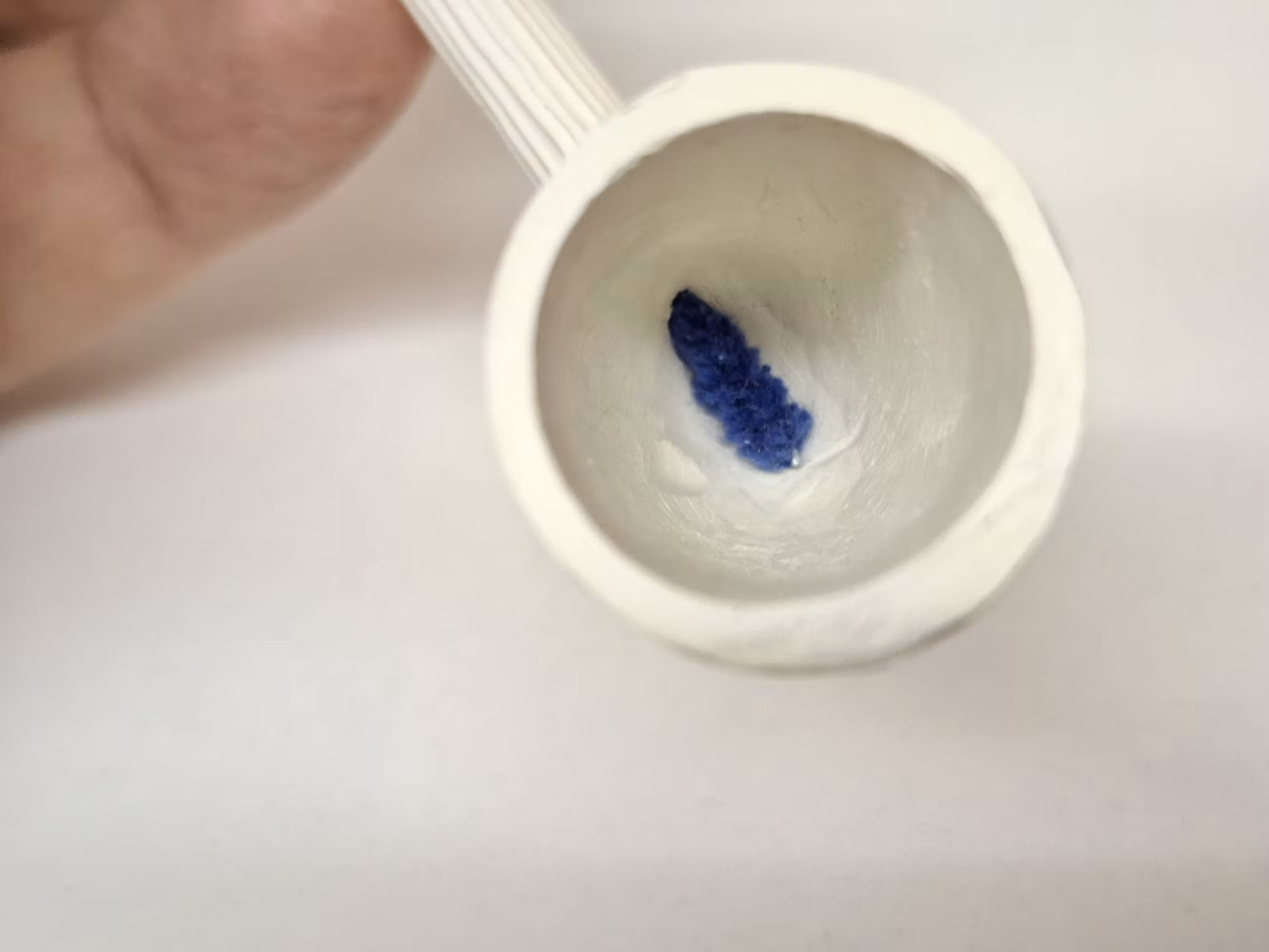 Lerpipa / Kritpipa Grip + tillbehör
