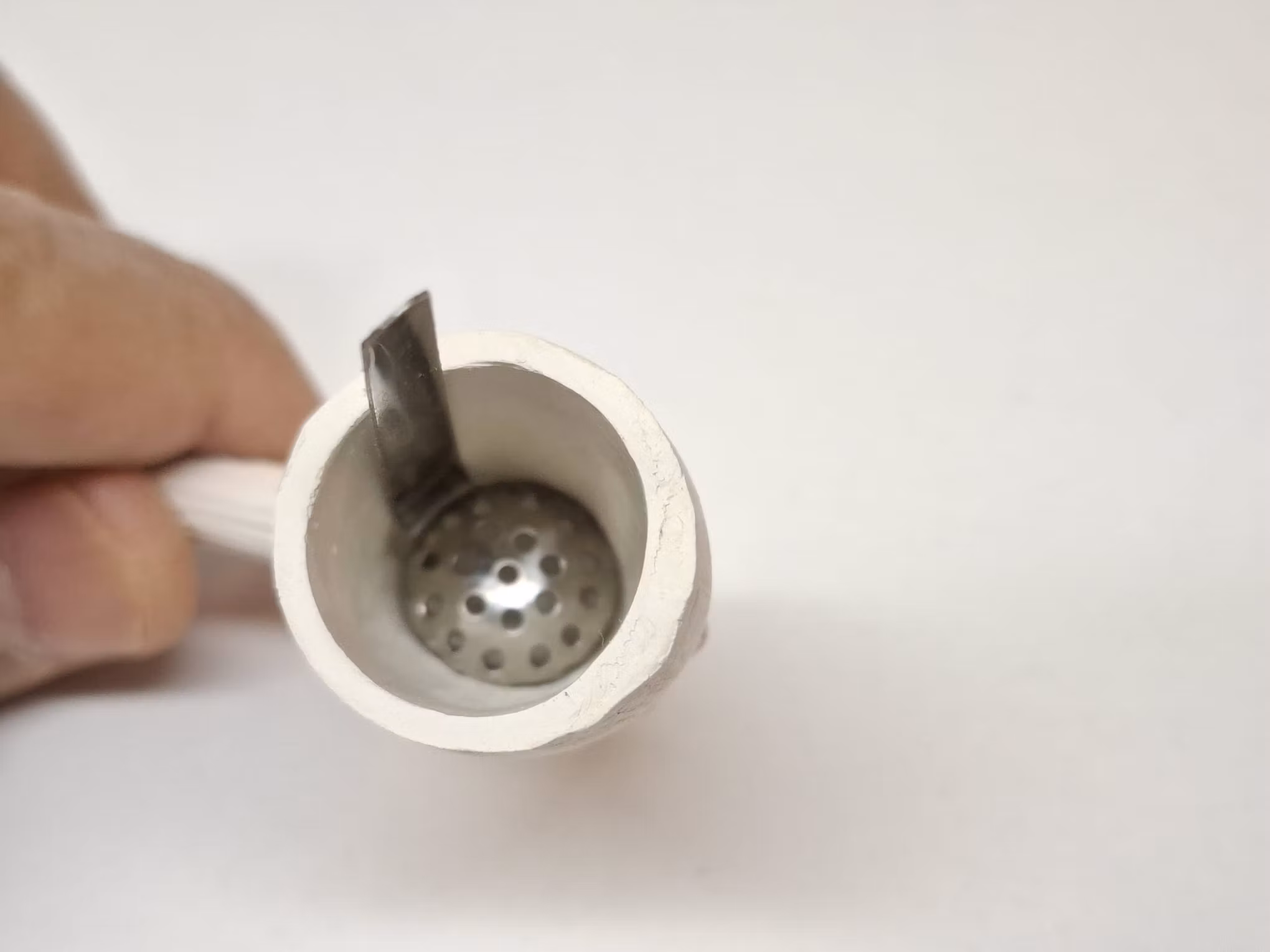 Lerpipa / Kritpipa Grip + tillbehör