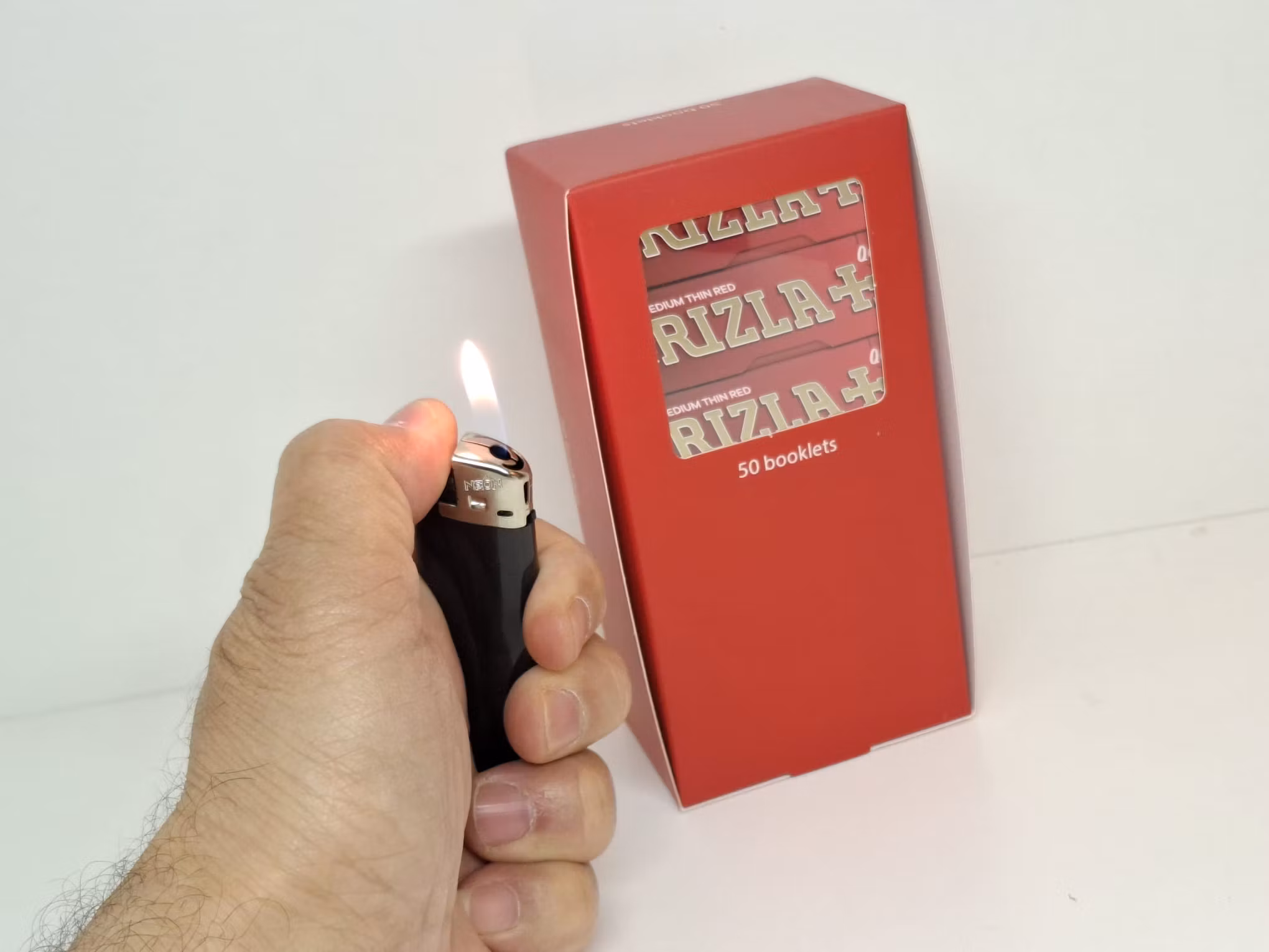 DISPLAY: Rizla Röd Mini (50 st)