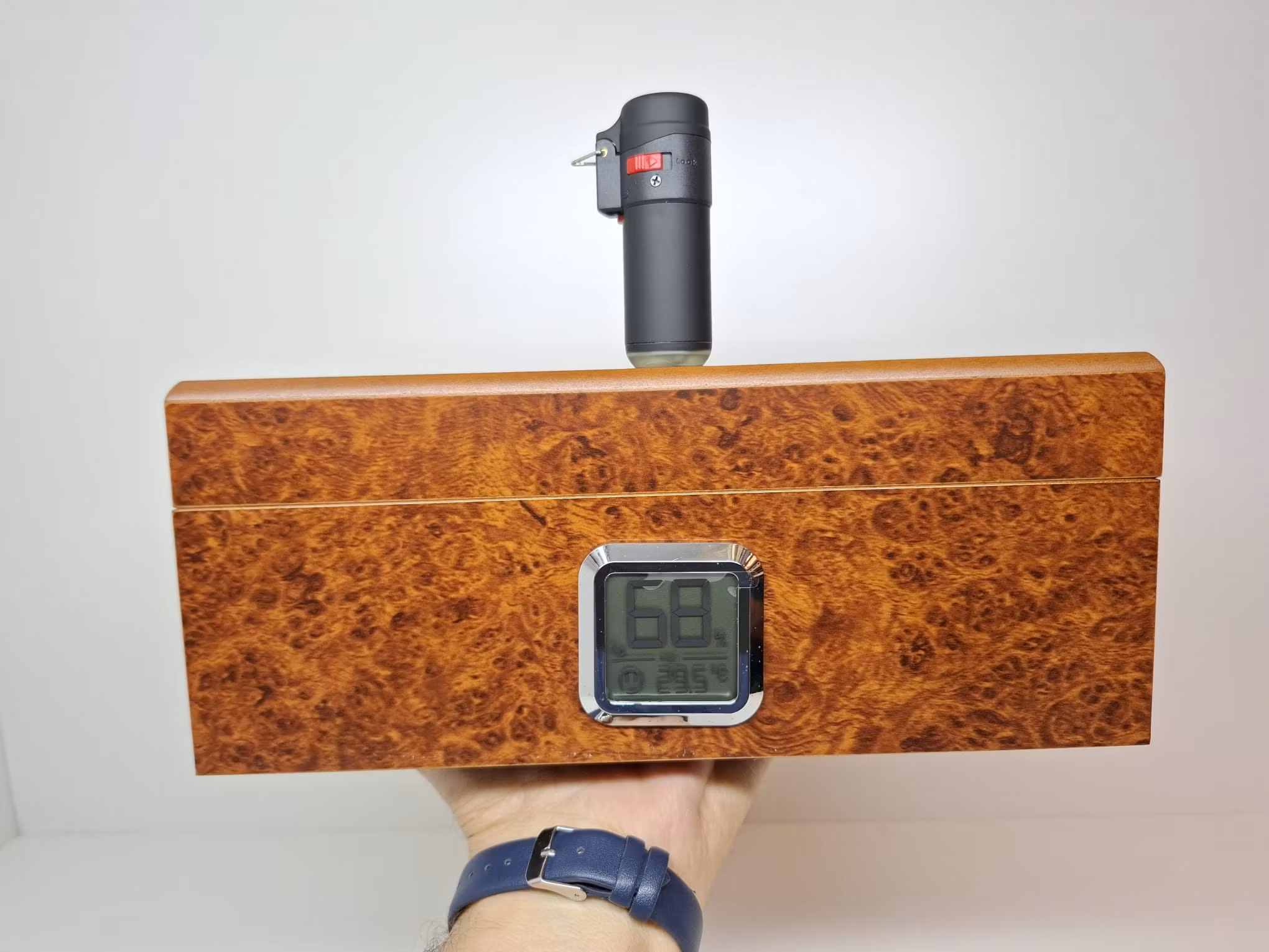 Cigarr humidor Angelo Square (Made in Taiwan)