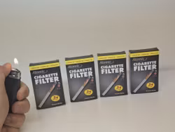 4 paket: ATOMIC Filter munstycke (cigarett)