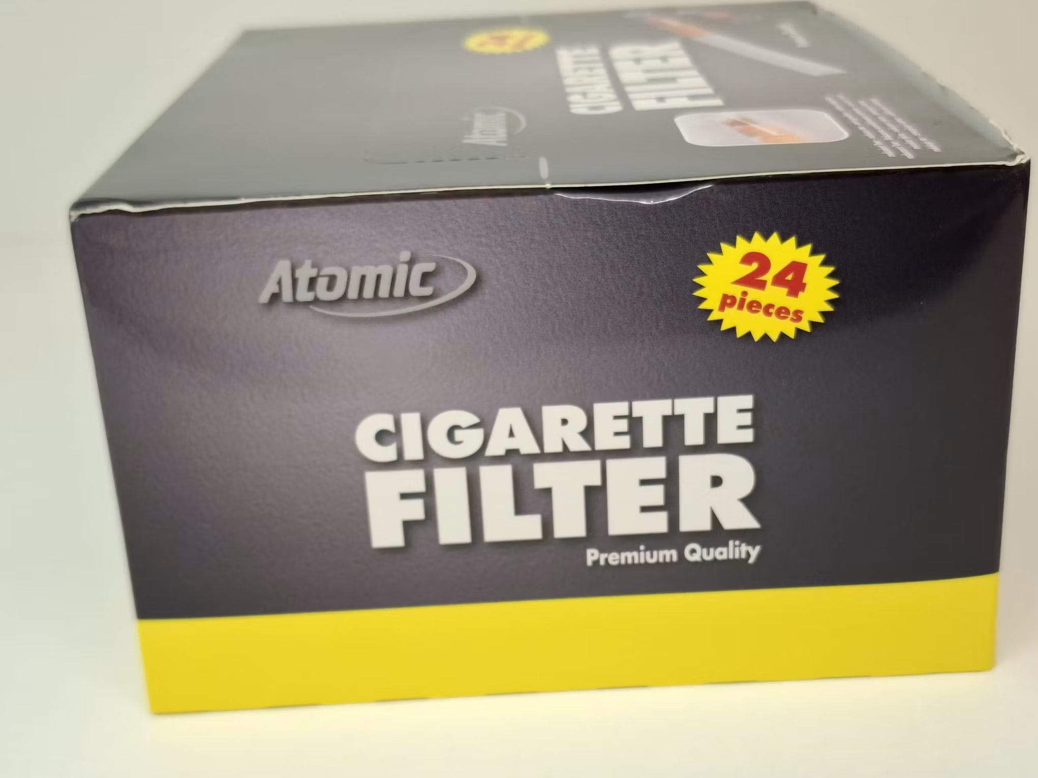 4 paket: ATOMIC Filter munstycke (cigarett)