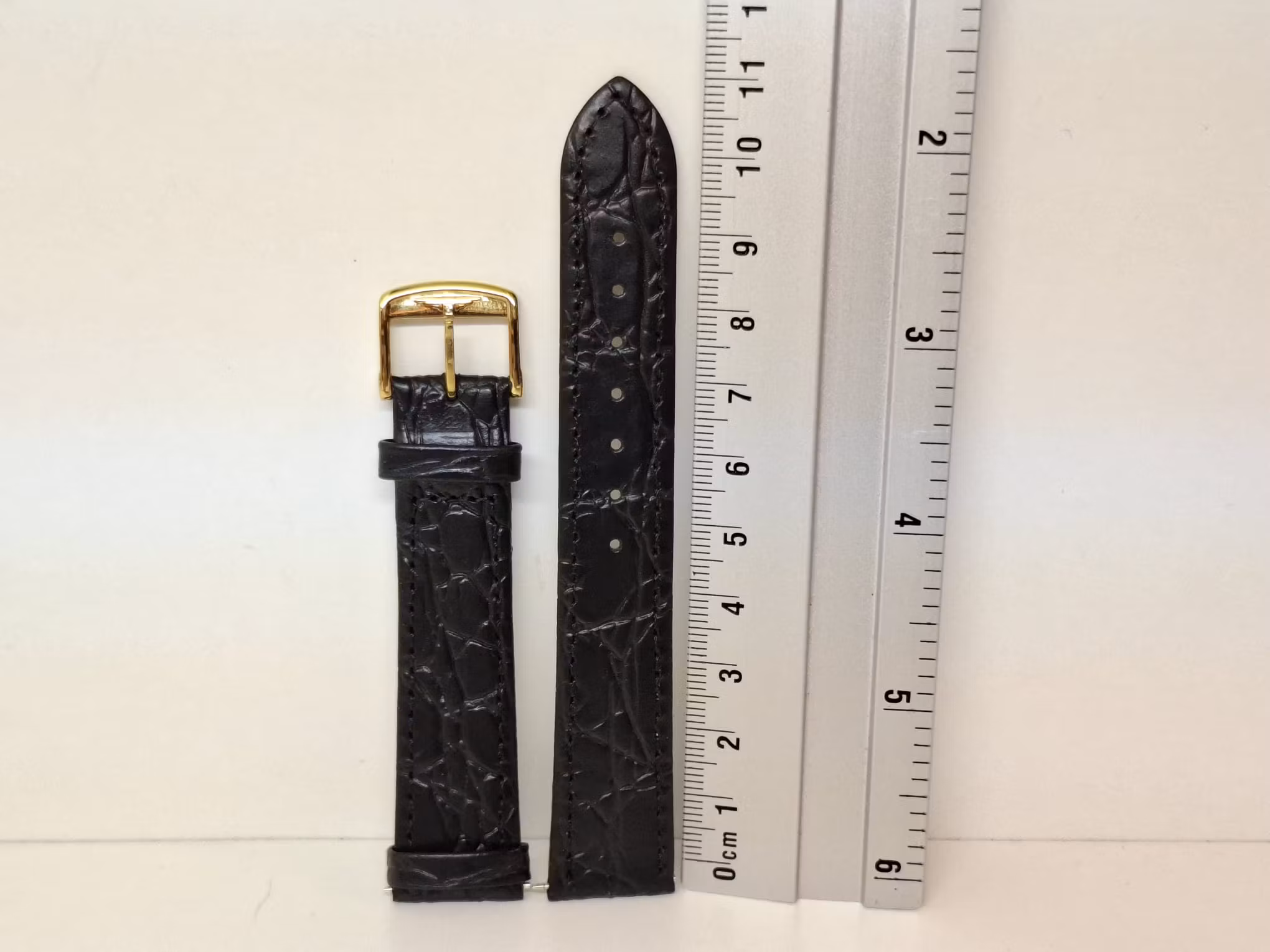 Armband LONGINES KALVSKINN "KROKODIL" (18 mm)