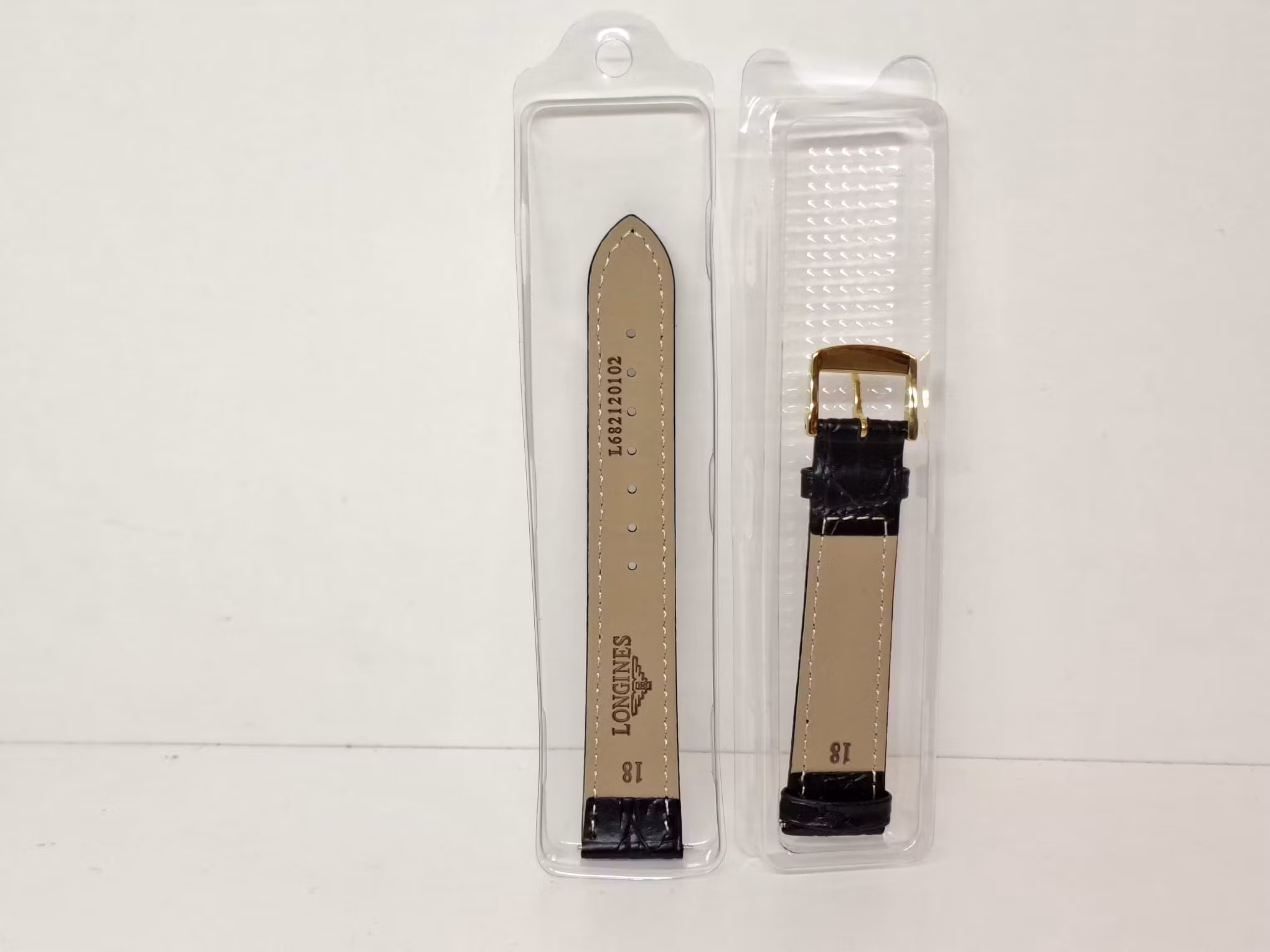 Armband LONGINES KALVSKINN "KROKODIL" (18 mm)