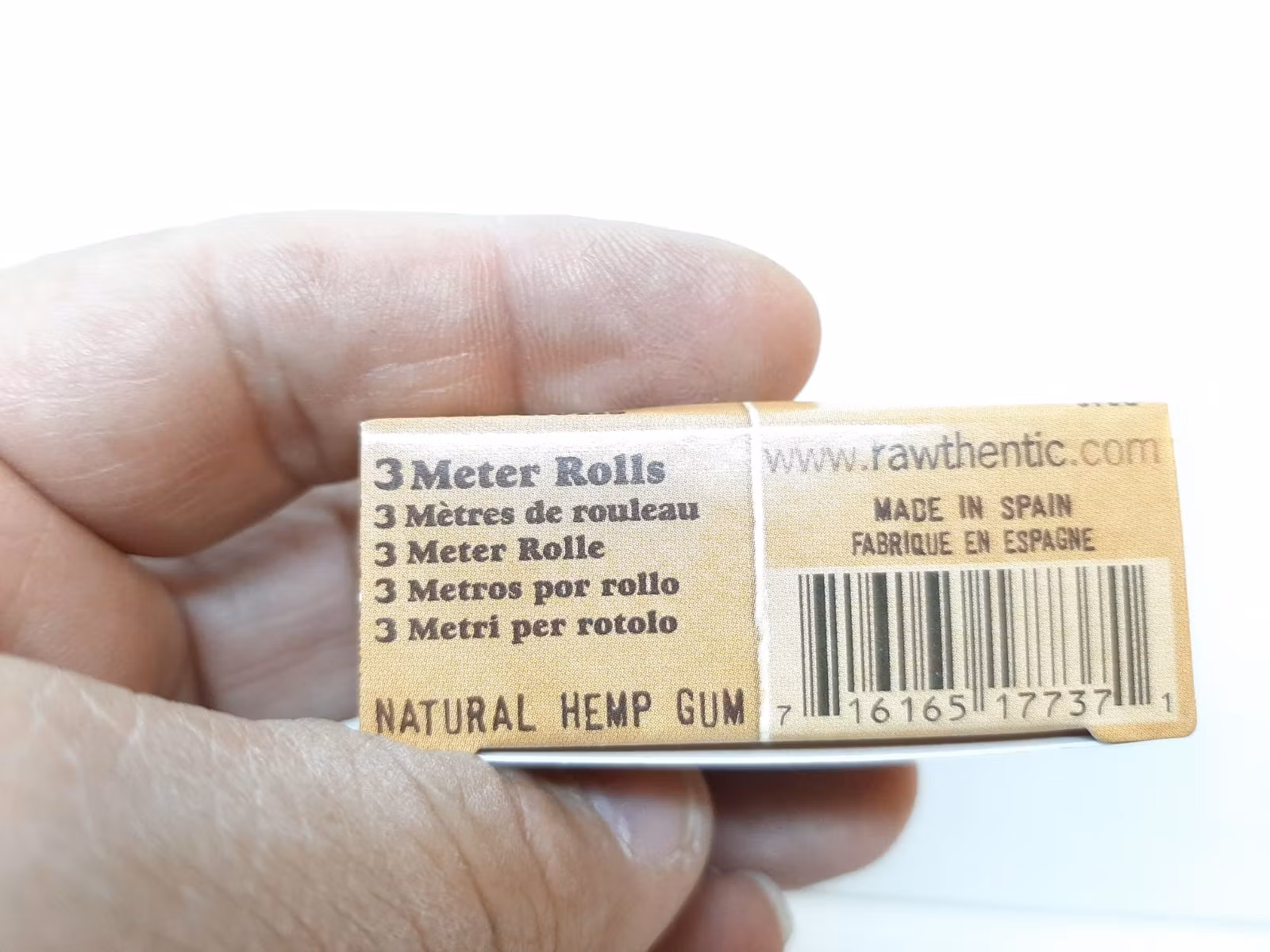 RAW Rolls Display + 3st RAW WIDE Filtertips