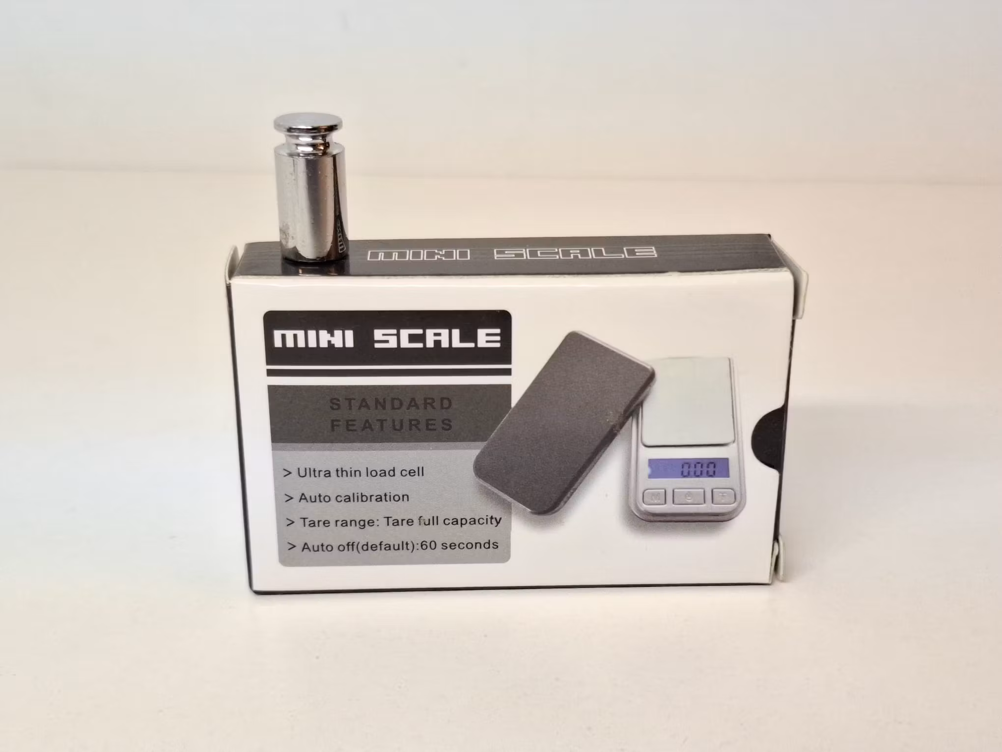 Digitalvåg Super Mini (200 / 0.01 gram) + Vikt (10 g)