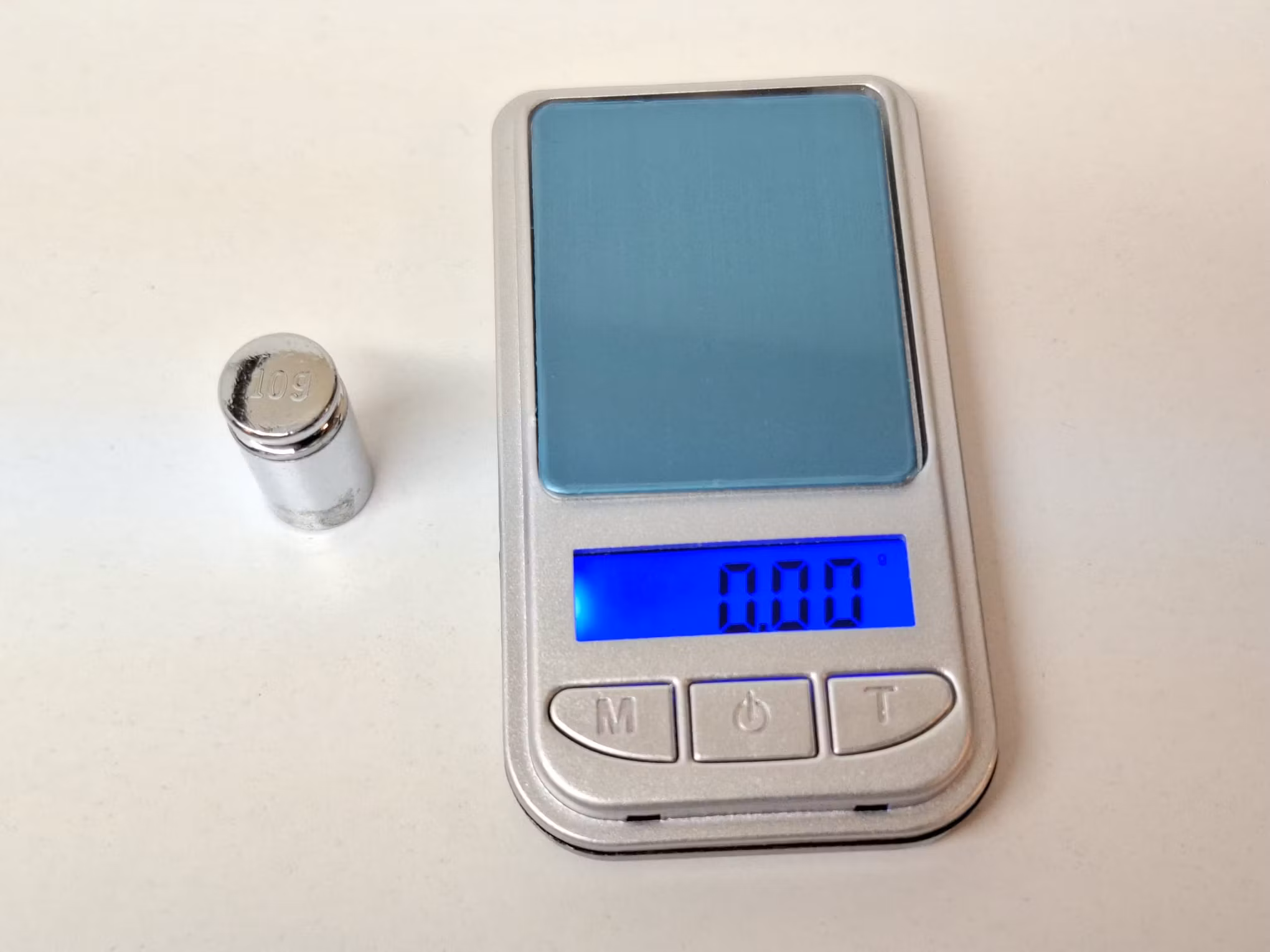 Digitalvåg Super Mini (200 / 0.01 gram) + Vikt (10 g)
