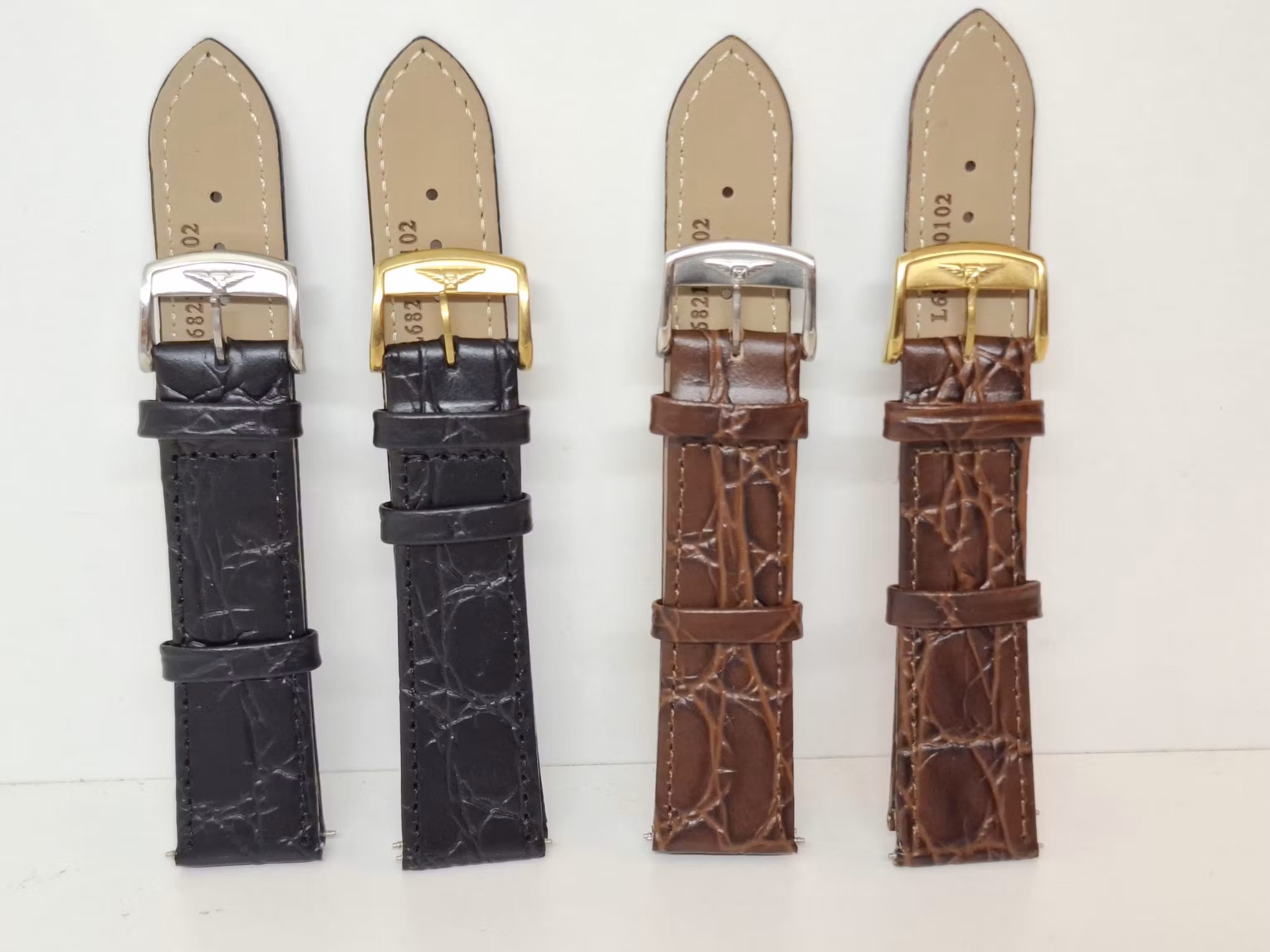 Armband LONGINES KALVSKINN "KROKODIL" (20 mm)