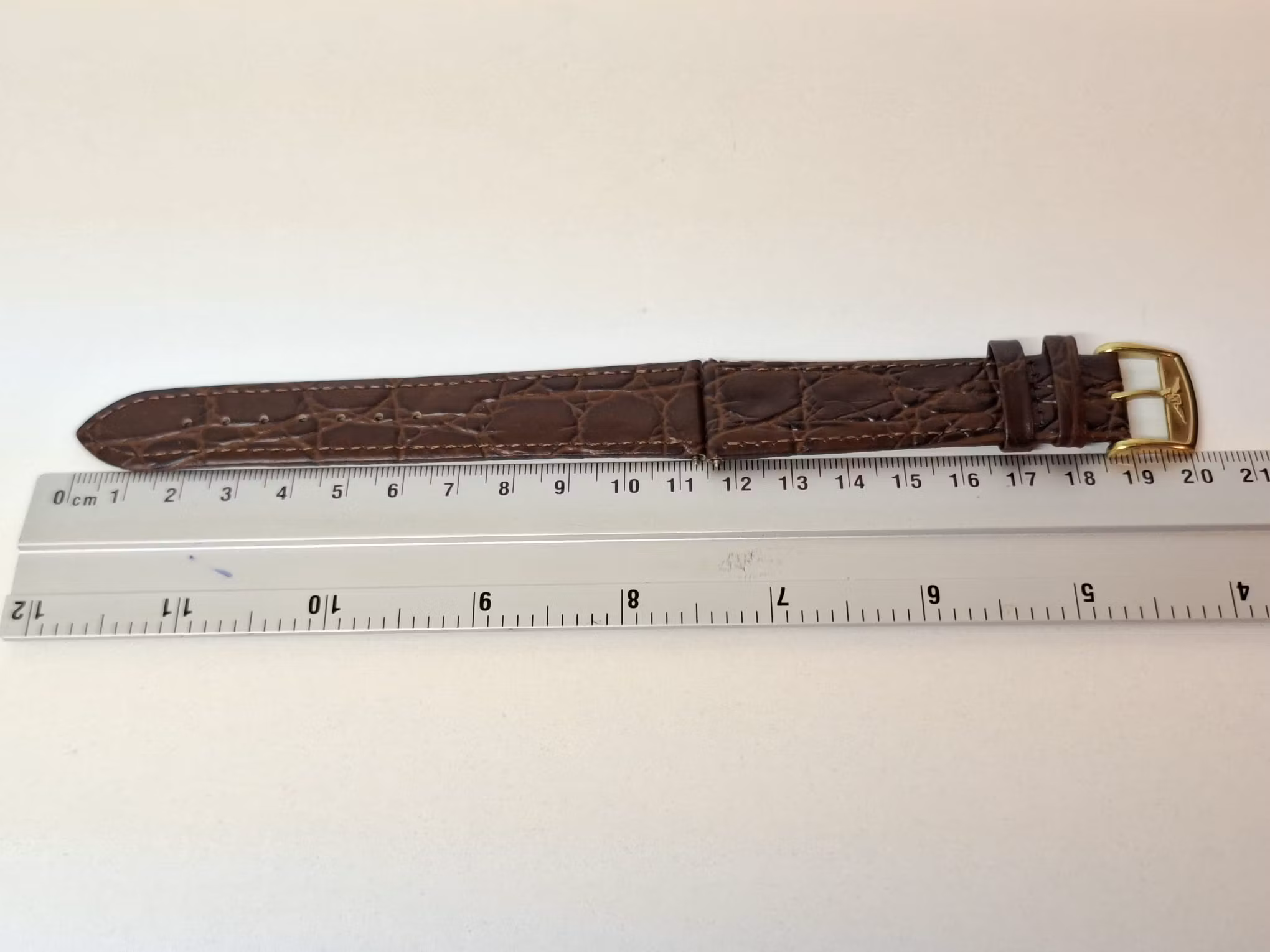 Armband LONGINES KALVSKINN "KROKODIL" (20 mm)