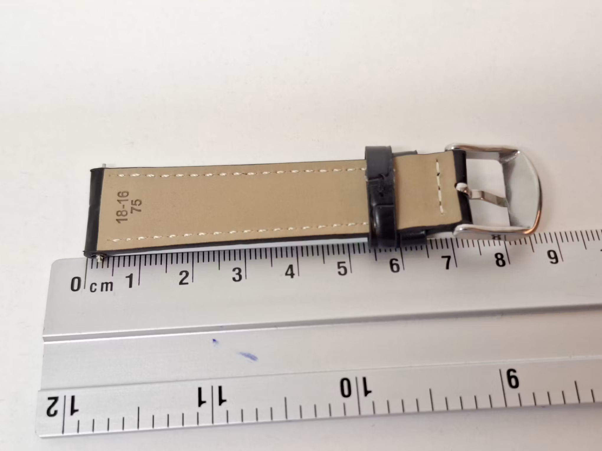 Armband TISSOT KALVSKINN "KROKODIL" (18 mm)