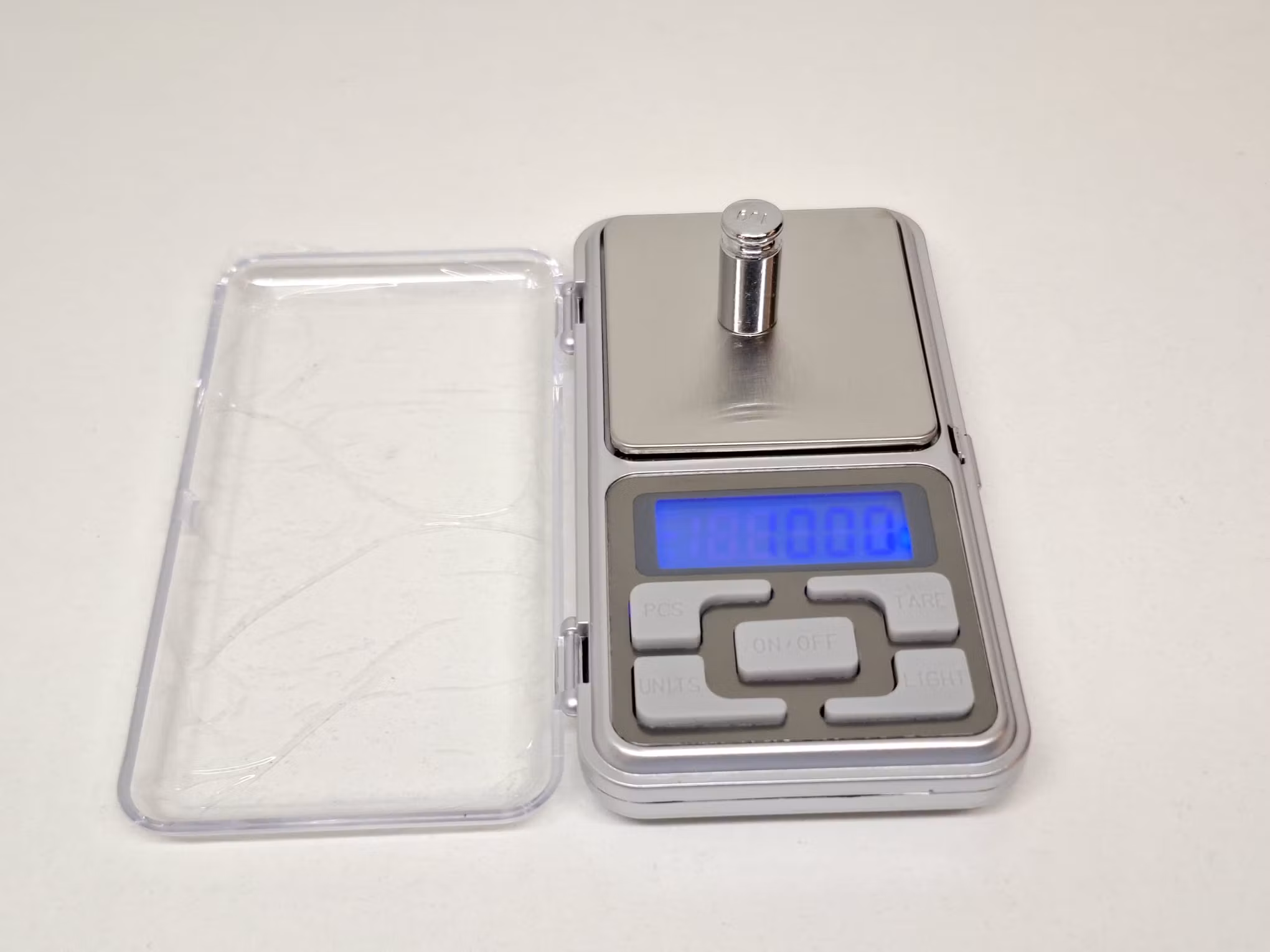 Digitalvåg (200 / 0.01 gram) + tillbehör