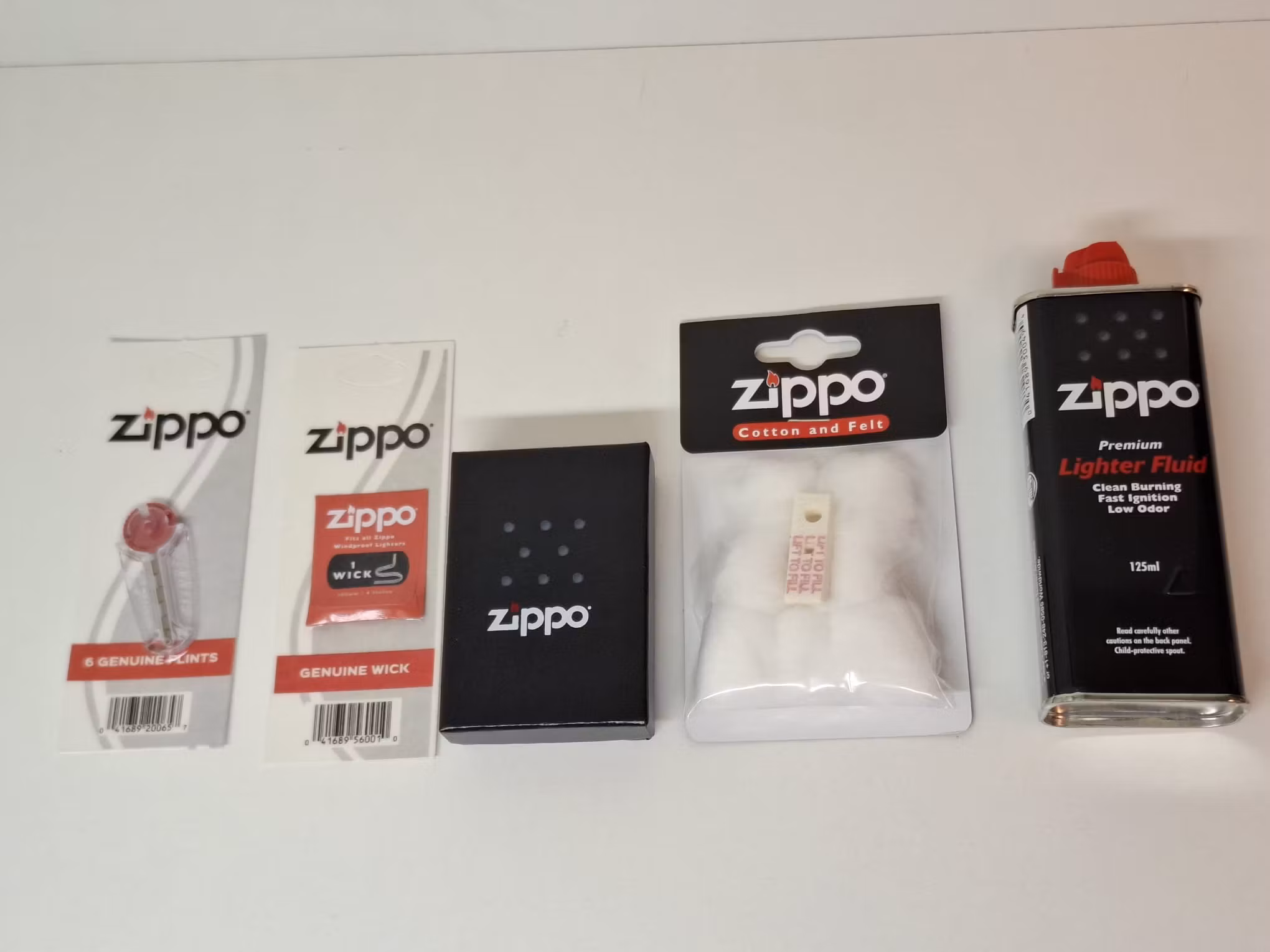 Zippotändare GOLD + tillbehör