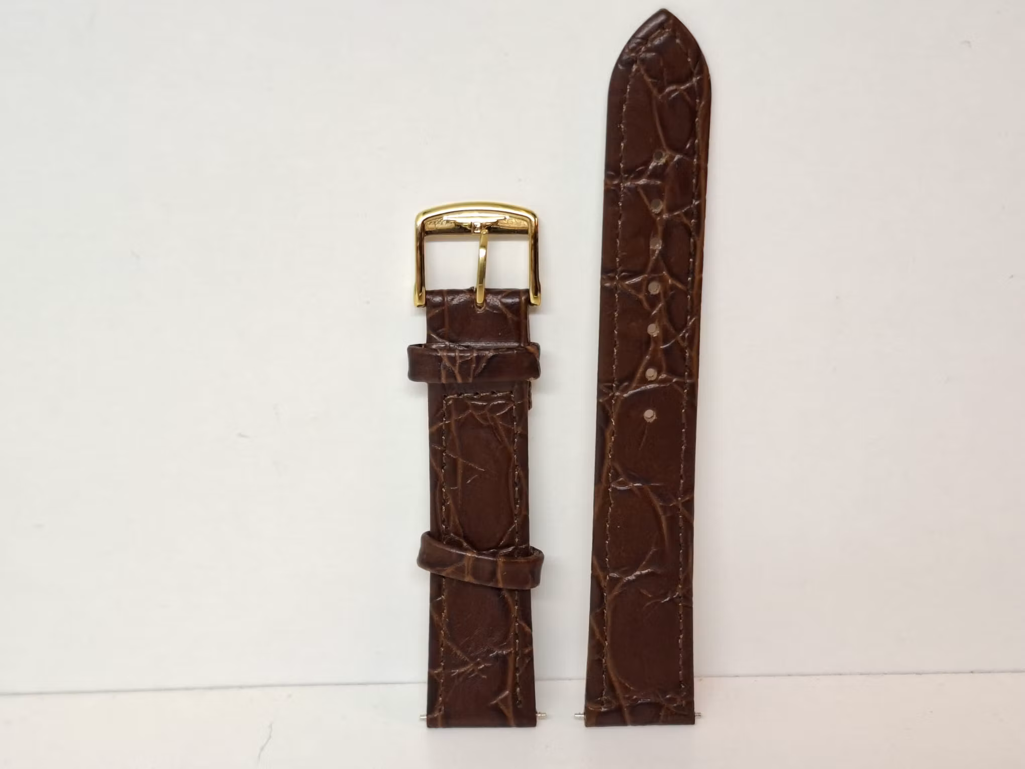 Armband LONGINES KALVSKINN "KROKODIL" (18 mm)