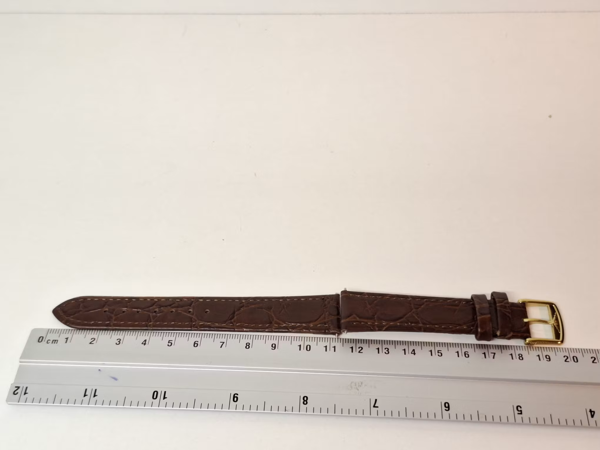 Armband LONGINES KALVSKINN "KROKODIL" (18 mm)