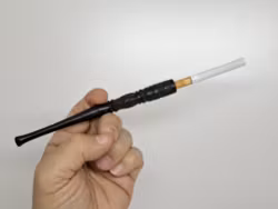 Cigarettmunstycke TRÄ (14 cm) + 5st rensare