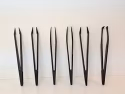 Set/Kit med 6 pincetter (Klocka/urmakeri verktyg)