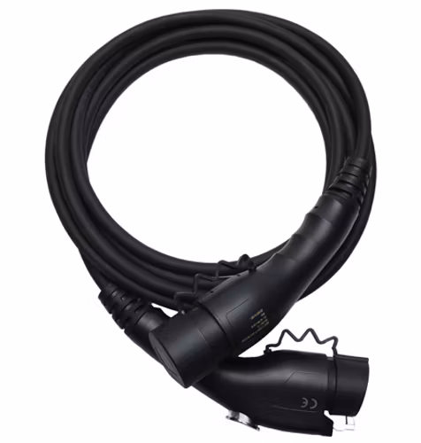 Ladekabel Type 2 til Type 1, 32A