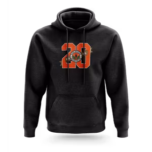 KHK jubileums hoodie Jr, svart