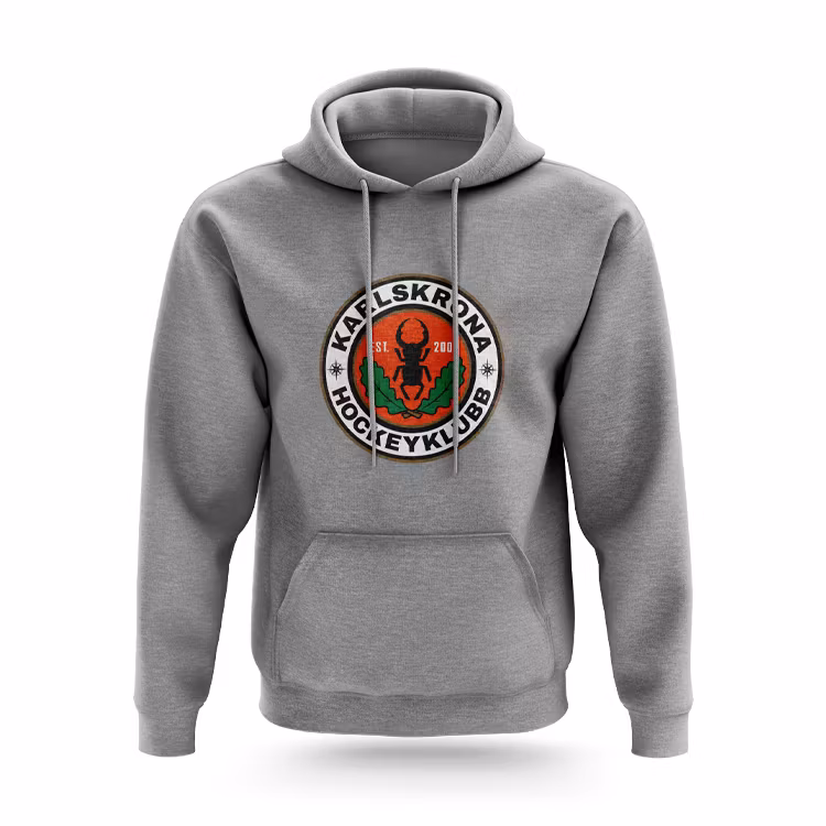 KHK hoodie Sr, grå