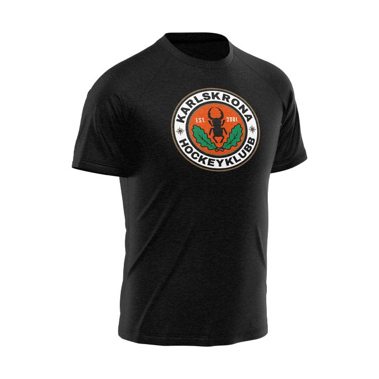 KHK T-shirt, svart - classic