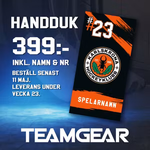KHK Handduk, OBS! Sista beställningsdatum 23/11- 25