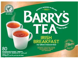 Barrys Irish breakfast blend 80 bags