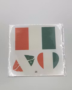 Temporary Face tattoo - Irish flag