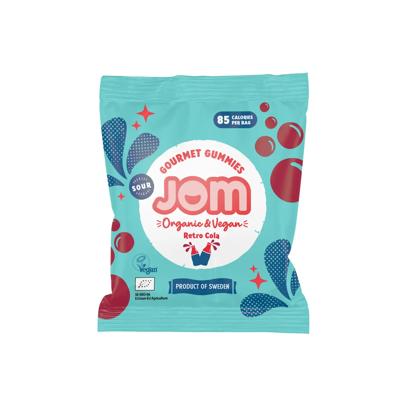 JOM Candy Sour retro cola 25g