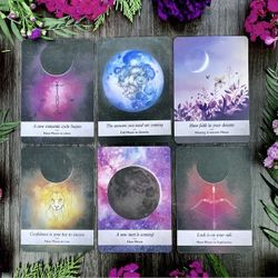 Moonology Oracle Cards : A 44-Card Deck and Guidebook by Yasmin Boland