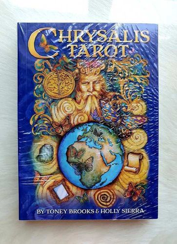 Chrysalis Tarot Companion Book by Holly Sierra, Toney Brooks