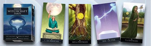 Silver Witchcraft Tarot kit by Barbara Moore