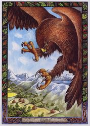 The Druid Animal Oracle Deck by Philip & Stephanie Carr-Gomm Illustrated by Will Worthington
