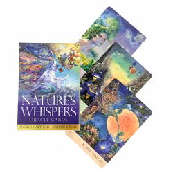Nature's Whispers Oracle Cards  by Angela Hartfield, Josephine Wall