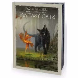 Barbieri Fantasy Cats Book  by Paolo Barbieri