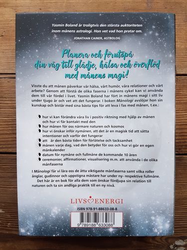 Månologi: Lär dig använda månens magi av Yasmin Boland
