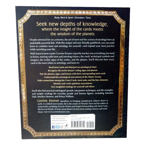 Tarot and Astrology  Enhance Your Readings with the Wisdom of the Zodiac by Corrine Kenner