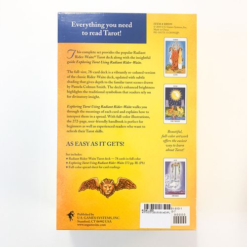 Exploring tarot using Radiant Rider-Waite Tarot by Pamela Colman-Smith