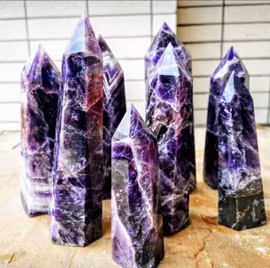 Amethyst Crystal Obelisk 500 - 600 gram