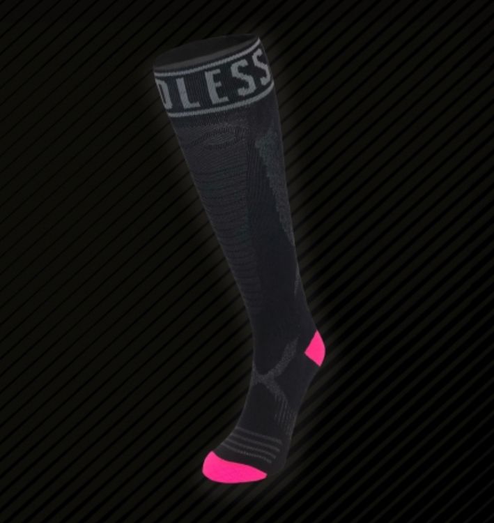 Dam SOX Kompression padel/tennis Strumpor Black