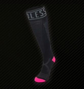 Dam SOX Kompression padel/tennis Strumpor Black